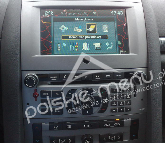 RT3 NaviDrive Polskie Menu Serwis Nawigacji